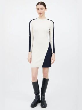 Rag and Bone two toned sweater dress